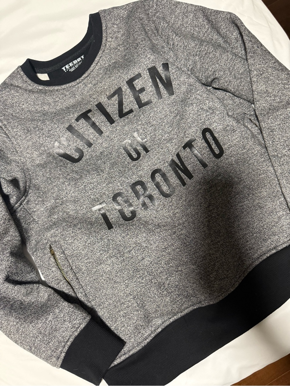 Citizen of Toronto Grey Logo Sweatshirt